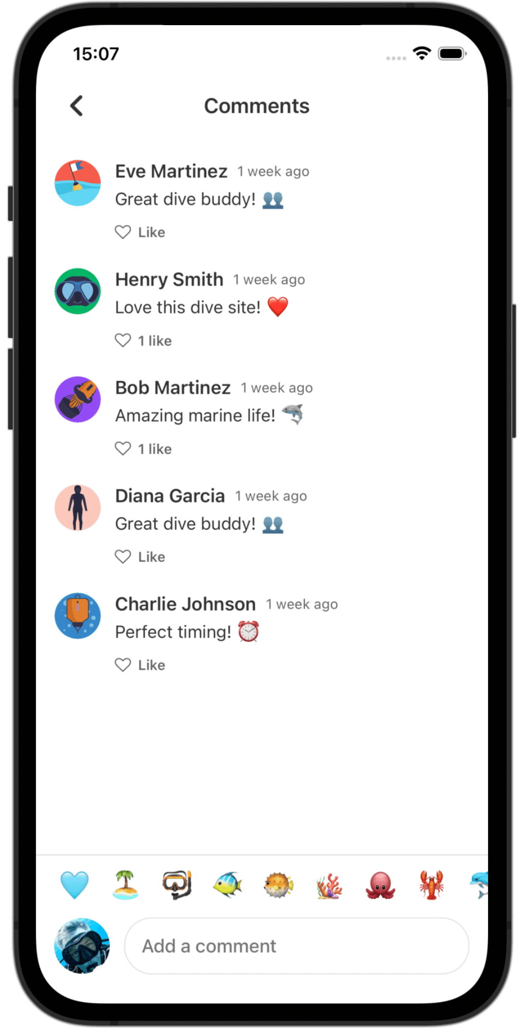 Interact with the community