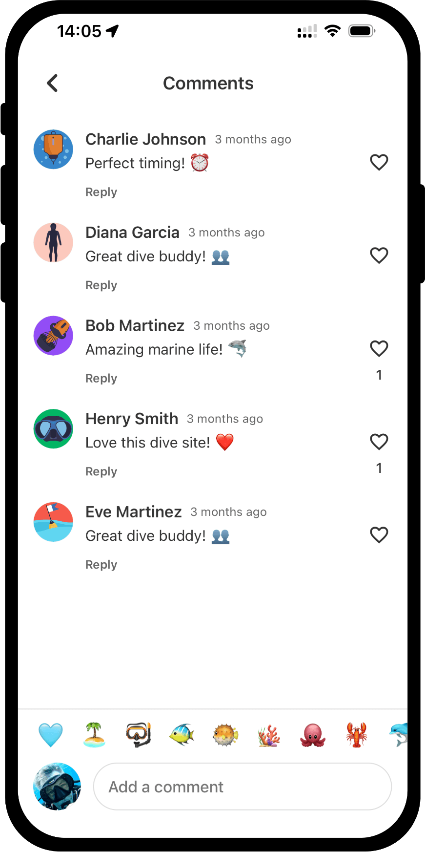 Interact with the community