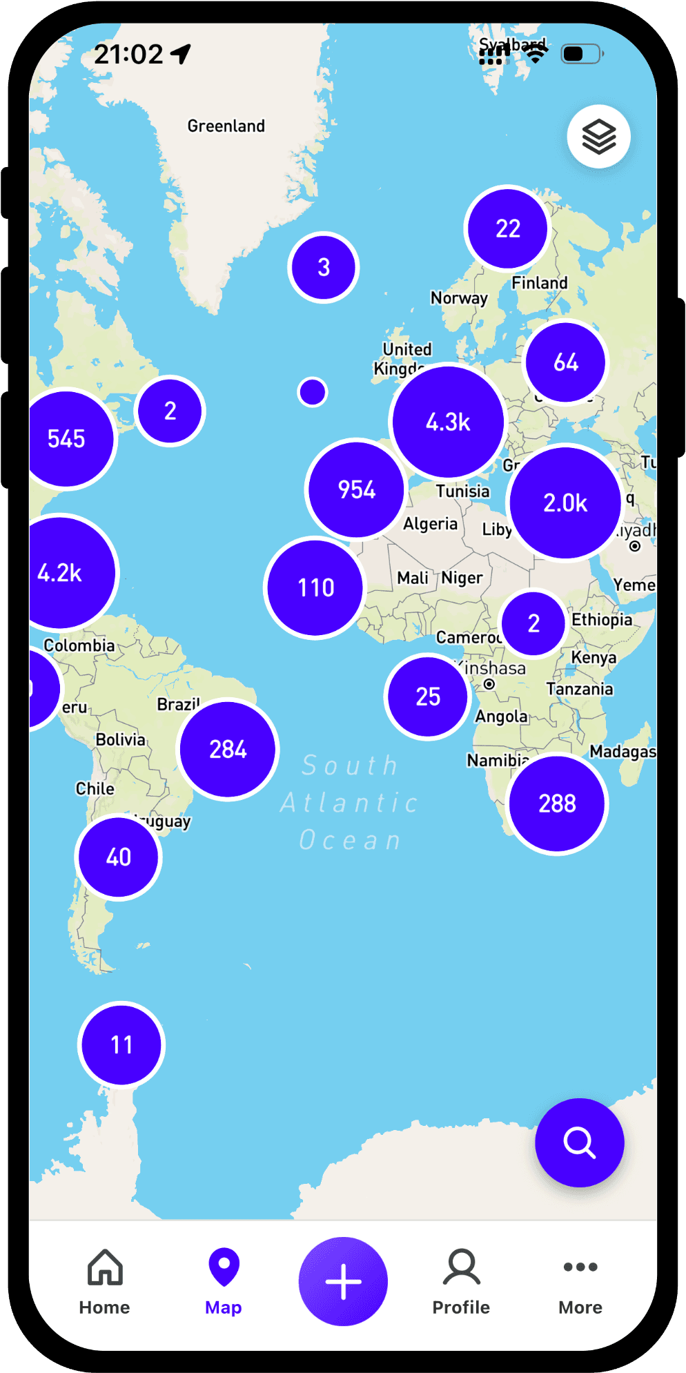 Scubaspot app screenshot