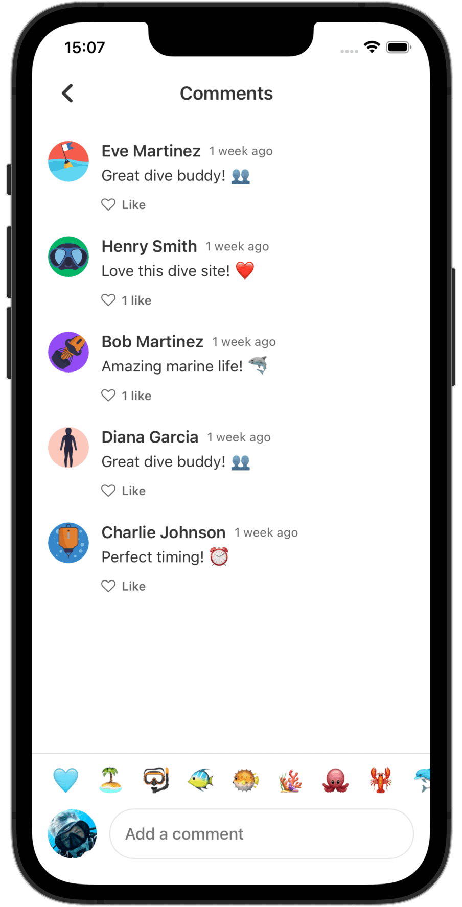 Interact with the community