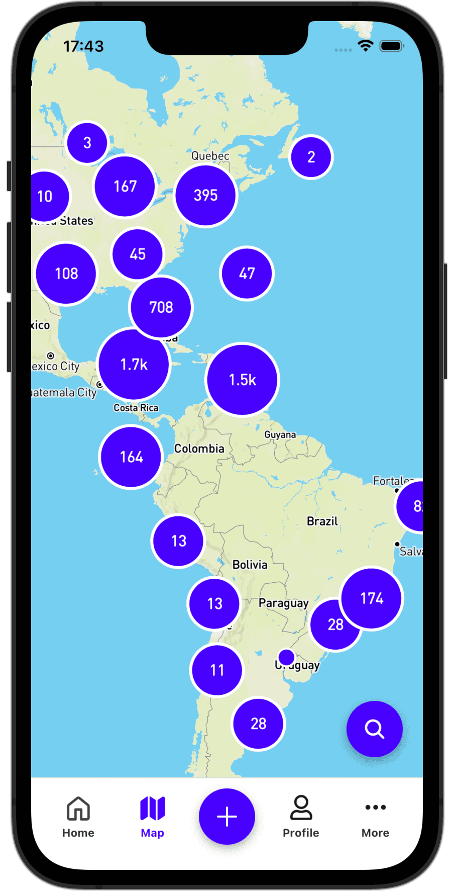 Scubaspot app screenshot
